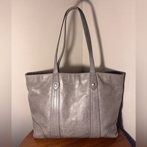 Frye Melissa Shopper Tote in Ice